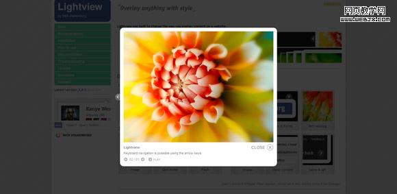 网页图片和窗口特效lightbox最常应用插件