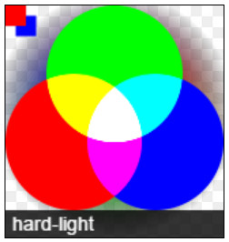 canvas的hard-light合成模式