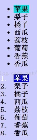 基础学习 - jQuery中:first选择器使用