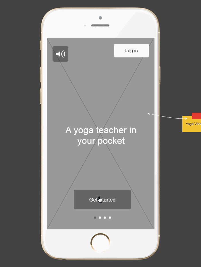FitStar Yoga-Mockplus原型分享GIF