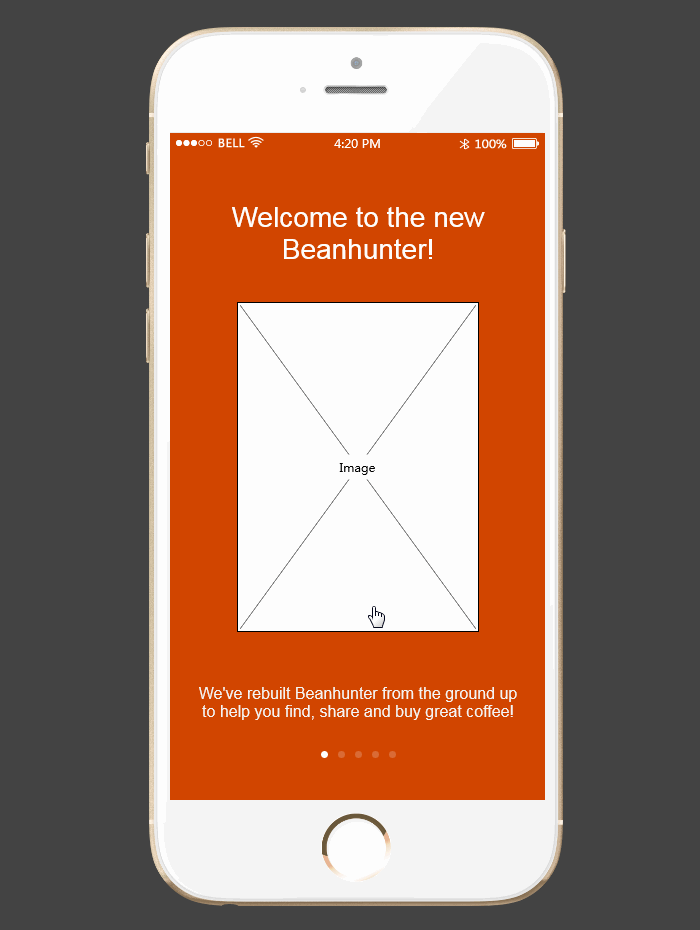美食类App原型制作分享-Beanhunter