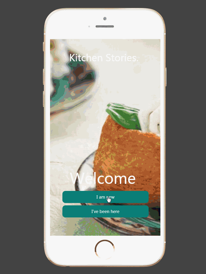 美食类App原型制作分享-Kitchen Stories