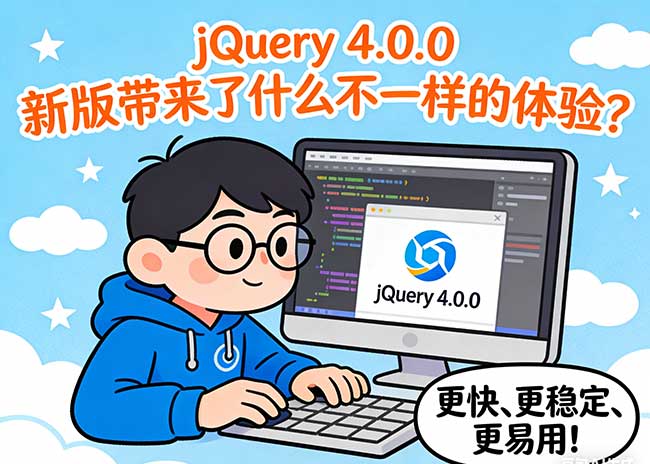 jQuery 4.0.0 新版带来了什么不一样的体验？