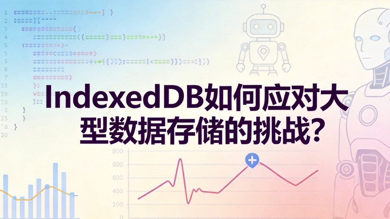 IndexedDB如何应对大型数据存储的挑战
