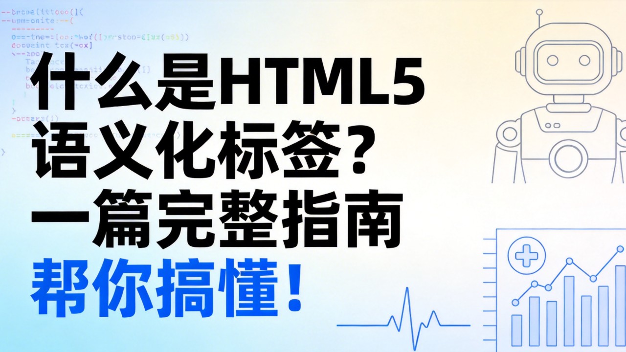 什么是HTML5语义化标签?一篇完整指南帮你搞懂! 什么是HTML5语义化标签