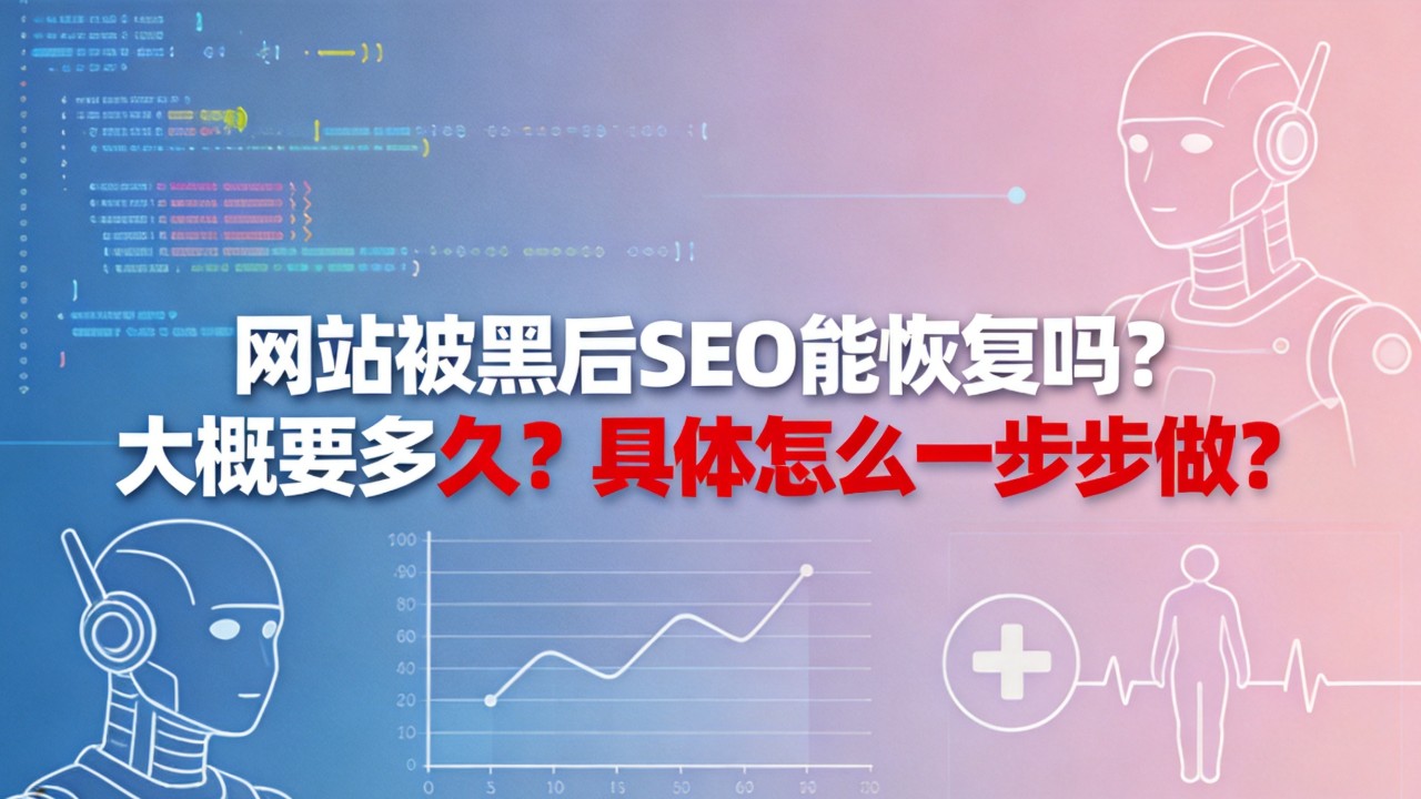 网站被黑后SEO能恢复吗?大概要多久?具体怎么一步步做? 网站被黑后SEO能恢复吗